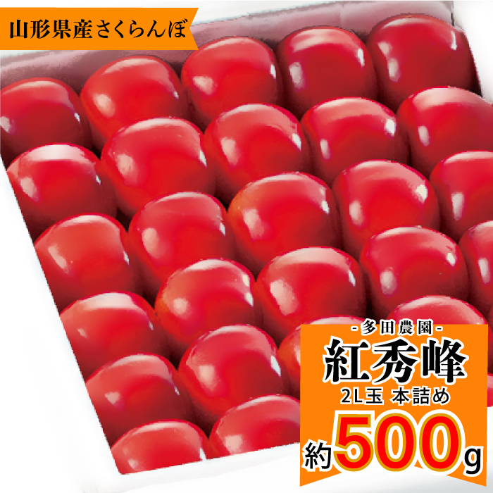 山辺産　紅秀峰　500g 本詰め